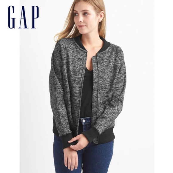 Gap Bomber Jacket with zipper and pockets Sz Small - Picture 1 of 6